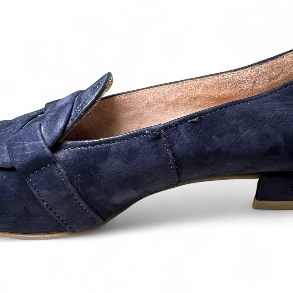 PAUL GREEN Sapphire Blue Rimona Flat Suede Loafers - Size UK 5 - Picture 6 of 14